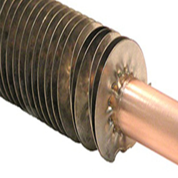 aluminum fin rolled copper tube exchanger heat finned tube